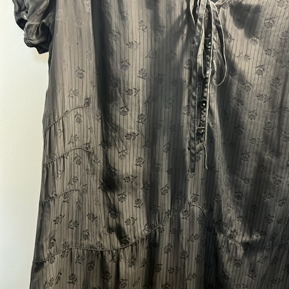 Marc Jacobs Women’s M black floral pattern midi dress - Picture 3 of 13